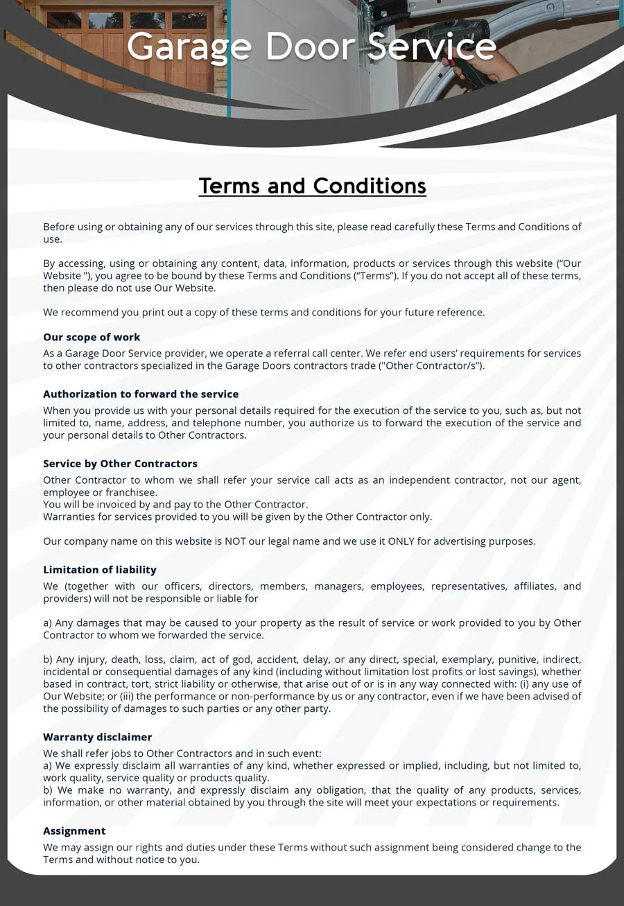 United Garage Door Repair Service Hamilton Township, NJ 609-451-0058